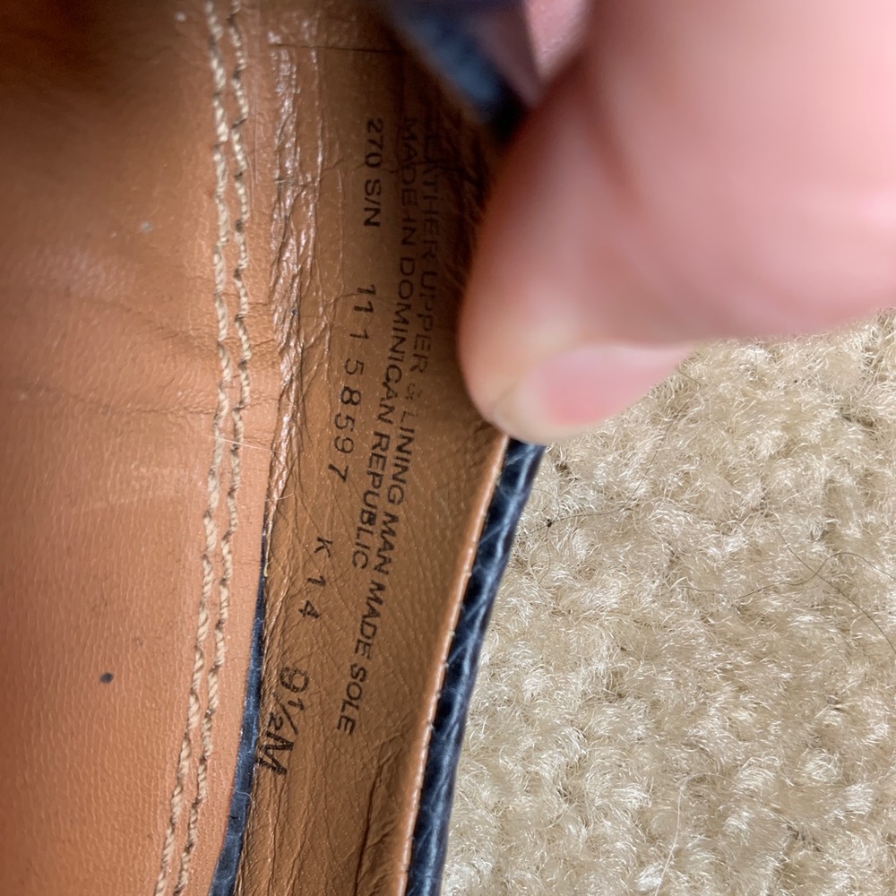 Blue Tory Burch Flats - Picture 2 of 3